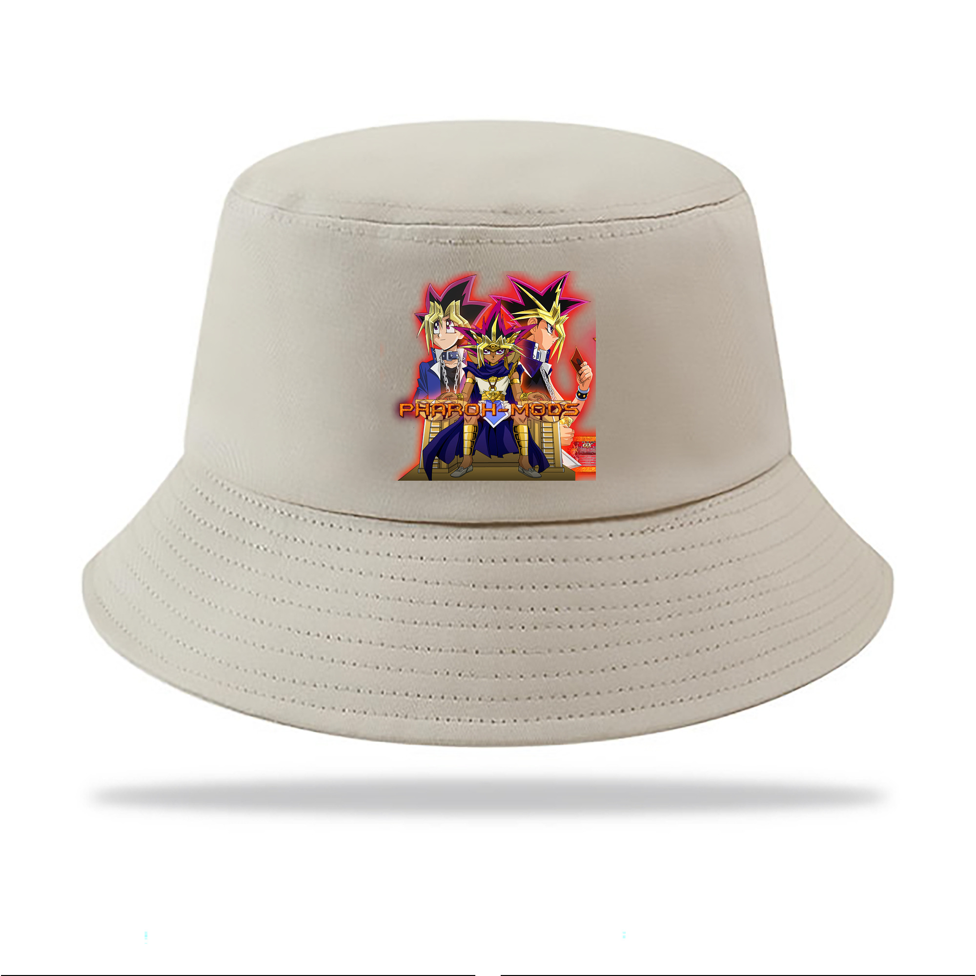 （画像用） 遊☆戯☆王 Yu-Gi-Oh! アウトドア日除けバケットハット